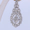 Boucles d'oreilles Boucles d'oreilles Art déco en or blanc 18 carats et diamants 58 Facettes