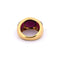 Bague 48 Bague vintage en or jaune 18 ct et tourmalines cabochon 58 Facettes AN448 ‘(00219)
