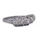 Bague 57 Bague ancienne à cinq diamants en or blanc 18 ct 58 Facettes AN265 (00019)