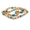 Collier Collier vintage - Collier en or jaune 18 kt avec turquoise 58 Facettes