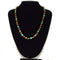 Collier Collier vintage - Collier en or jaune 18 kt avec turquoise 58 Facettes