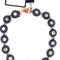 Bracelet Bracelet victorien ancien en or rose 14 ct, argent et diamants 58 Facettes