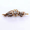 Broche Broche ancienne en or jaune 18 carats sertie de diamants 58 Facettes SP34