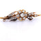 Broche Broche ancienne en or jaune 18 carats sertie de diamants 58 Facettes SP34