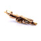 Broche Broche ancienne en or jaune 18 carats sertie de diamants 58 Facettes SP34