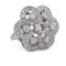 Bague 52 Art déco - Bague en platine et diamants 58 Facettes AN546 - P11 (06719)