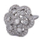 Bague 52 Art déco - Bague en platine et diamants 58 Facettes AN546 - P11 (06719)