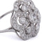 Bague 52 Art déco - Bague en platine et diamants 58 Facettes AN546 - P11 (06719)