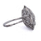 Bague 52 Art déco - Bague en platine et diamants 58 Facettes AN546 - P11 (06719)