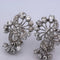 Boucles d'oreilles Boucles d'oreilles en platine avec fermoirs en or jaune et diamants 58 Facettes