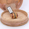 Bague 53 Bague vintage en or jaune 18 ct avec rubis carrés et diamants 58 Facettes