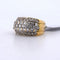 Bague 53 Bague vintage en or jaune 18 carats avec diamants 1,00 ct 58 Facettes