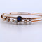 Bracelet Bracelet vintage en or jaune 18 carats avec perles, saphir et diamants 58 Facettes
