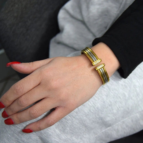 Bracelet Piaget - Bracelet en or jaune 18 carats avec diamants et rubis 58 Facettes BR107 '(00549)
