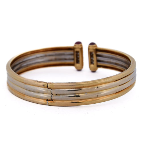 Bracelet Piaget - Bracelet en or jaune 18 carats avec diamants et rubis 58 Facettes BR107 '(00549)