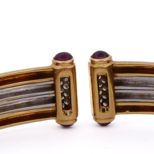Bracelet Piaget - Bracelet en or jaune 18 carats avec diamants et rubis 58 Facettes BR107 '(00549)
