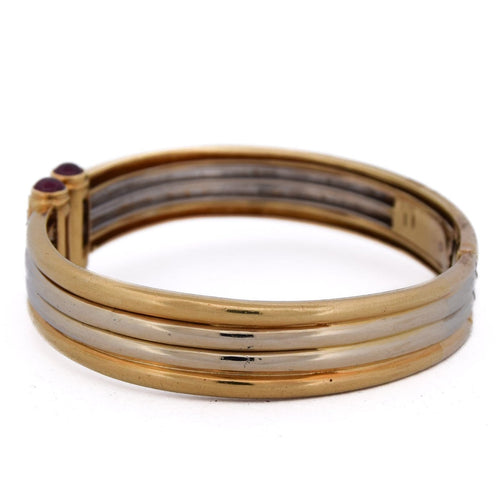 Bracelet Piaget - Bracelet en or jaune 18 carats avec diamants et rubis 58 Facettes BR107 '(00549)