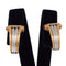 Boucles d'oreilles Piaget - Boucles d'oreilles en or jaune 18 carats, diamants et rubis 58 Facettes OR185 '(00529)