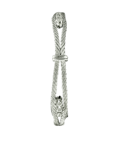 Bracelet Bracelet en or blanc 18 carats serti de diamants 58 Facettes