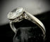 Bague 54 Art nouveau - Bague solitaire en platine avec diamant 1,40 ct 58 Facettes