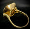Bague 59 Bague ancienne en or blanc et jaune 18k sertie de diamants 58 Facettes