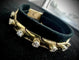 Bracelet Bracelet Tank en or jaune 18 carats et diamants 4,40 ct 58 Facettes
