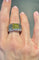 Bague 56 Bague en platine avec diamant jaune taille radiant 58 Facettes