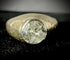 Bague 58 Bague jonc sertie d’un diamant en or jaune 18 carats 58 Facettes