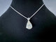 Pendentif Pendentif diamant taille poire 5 ct et diamant brillant 0,08 ct 58 Facettes