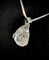 Pendentif Pendentif diamant taille poire 5 ct et diamant brillant 0,08 ct 58 Facettes