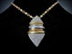 Pendentif Pendentif en or jaune 18 carats serti de diamants (3,42 ct) 58 Facettes