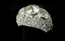 Bague 56 Bague en or blanc 18 carats sertie de diamants 8,10 ct 58 Facettes