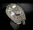 Bague 56 Bague en or blanc 18 carats sertie de diamants 8,10 ct 58 Facettes