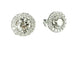Boucles d'oreilles Boucles d’oreilles en or blanc 18 carats et diamants 58 Facettes