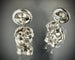 Boucles d'oreilles Boucles d’oreilles en or blanc 18 carats et diamants 58 Facettes