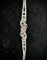 Bracelet Bracelet maille écaille en or blanc 18 carats, diamants et saphirs 58 Facettes