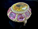 Bague 50.5 Bague en or jaune 18 carats aux saphirs jaunes et roses 58 Facettes
