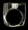 Bague 55 Bague en or blanc 18 carats sertie de 57 diamants taille brillant 58 Facettes