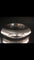 Bague 54.5 Bague en or blanc 18 carats avec diamant marquise 1 carat 58 Facettes