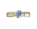 Bague 59.5 Bague solitaire en or jaune 18 carats sertie d’un diamant 0,84 ct 58 Facettes