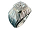 Bague 45.5 Bague en platine - Diamant taille brillant 0,83 ct et diamants 58 Facettes