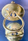 Bague 53 Bague géométrique en or jaune 22 carats sertie de 2,40 ct de diamants 58 Facettes