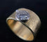 Bague 56 Bague en or blanc 18 carats sertie de diamants 58 Facettes