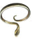 Bracelet Bracelet esclave serpent en or jaune 18 carats, diamants et rubis 58 Facettes