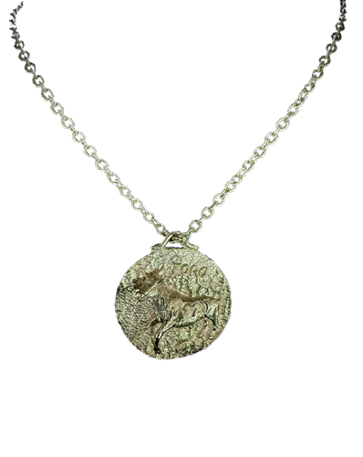 Pendentif Pendentif taureau arrondi en or jaune 18 carats 58 Facettes