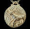 Pendentif Pendentif taureau arrondi en or jaune 18 carats 58 Facettes
