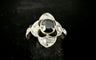 Bague 50 Bague Art nouveau sertie d’un saphir et diamants en or jaune 58 Facettes