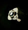 Bague 50 Bague Art nouveau sertie d’un saphir et diamants en or jaune 58 Facettes