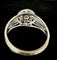 Bague 54.5 Bague en or blanc 18 carats sertie de 0,80 ct de diamants 58 Facettes