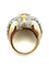 Bague 55 Bague vintage vers 1950 en or 18K, platine et diamants 58 Facettes